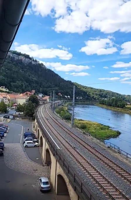 Апартаменты Elbblick Кёнигштайн-ан-дер-Эльбе Экстерьер фото